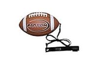Fantom Throw Football Trainer - Direct Return Football Trainer - Practice Throwing & Catching Indoors/Outdoors (Youth (Junior High School - Ages 11-13))
