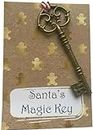 Large Santa Magic Key With Poem, Christmas Eve Box Fillers, Christmas Decoration Ornament (Large Santa's Magic Key)