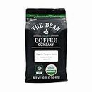 The Bean Organic Coffee Company Pumpkin Spice, Medium Roast, Ground Coffee, 16-Ounce Bag Café molido tostado orgánico