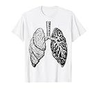 Camiseta pulmones - Alternativa Indie Art Camiseta