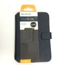Belkin Verve Tab Folio Kindle Paper Case Cover Magnetic Black Violet 6" E Reader