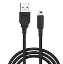 3DS 2DS DSi Charger Cable，4Ft/1.2M, for Nintendo New 3DS XL/New 3DS/ 3DS XL/ 3DS/ New 2DS XL/New 2DS/ 2DS XL/ 2DS/ DSi/DSi XL Black