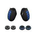 NiTHO Gaming Kit V2 for PS4 Controller, Customizing Anti-Slip Protective Cover Grip Handle with Thumb Grip Caps and Analog Mini-Stick Precision Rings, Enhancers Accessories for Playstation 4 - Blue