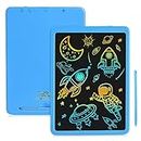LCD Writing Tablet Toddler Toys，11 Inch Erasable Electronic Drawing Pad For Kids，Doodle Board，School Supplies ，Travel Essentials，Birthday Gifts For 3-8 Years Old Boys Girls, Blue