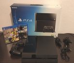 Sony PlayStation 4 500GB console Jet Black + Games