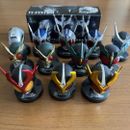 Lote de 12 mini figuras Kamen Rider Agito colección Máscara Bandai Shining Ltd.  