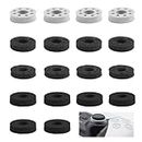 Precision Aim Assist Rings, 18Pcs Soft Easy Medium Hard Strength Motion Control for Ps 5/Ps 4 Controller Accessories PS Xbo Series X/S Xbox One Switch Controller Improve Game Accuracy Sensitivity