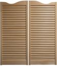 PINE CAFE DOORS Louvered Western Swinging Saloon 24" 30" 32" 36" W x42" w/Hinges