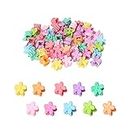 50 Pieces Mini Colorful Color Hair Clips Claw Hair Clips Flower Hair Pin Toddlers Hair Accessories Random Assorted,For Girls Women Children Accessories bobby pin