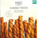 M&S Food Cheese Twist All Butter Puff Pastry with Gruyere Cheese -2 Pack in a Premier Life Store Box