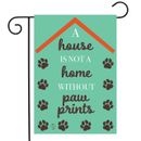 Pawprints Home Garden Flag Dog Cat Animal Lover 12.5" x 18" Briarwood Lane