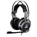 THE G-LAB Korp 200G Gaming Headset Stereo Sound, Blue LED, Comfortable and Light, 3.5mm Jack Compatible PC/PS4/PS5/Xbox One/Xbox Series X/Series S/Mac/Nintendo Switch/Smartphone - New 2021