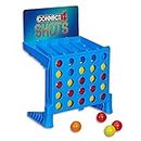 Connect 4 Shots - Bounce em in 4 The Win - 2+ Players - Four in a Row - Classic Game With A Twist - Family Board Games And Toys For Kids - Boys And Girls - E3578 - Ages 8+