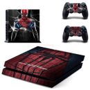 2023 Skin Sticker for PS4 Console Controller Vinyl Cover Spiderman Miles Morales