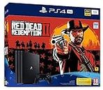PlayStation, PS4 Pro 1 To G noir + Red Dead Redemption 2 - Standard Edition
