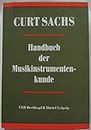 Handbuch der Musikinstrumentenkunde