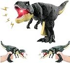 Toybot Dinosaur Toys - The T-Rex Dinosaur Toy with Biting Roaring Function, Simulation Sound Effect Will Shake Head Swing Tail (Color As per Stock)