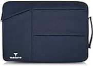 Tabelito Polyester Foam, Nylon Hybrid Laptopss Bag Sleeve Case Cover Pouch for Laptops (15.6 Inches /39.6Cm, Blue)