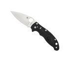 Spyderco Manix 2 PlainEdge Folding Knife FRCP Black C101PBK2