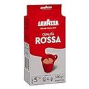 Lavazza Qualità Rossa, Ground Coffee Espresso, Arabica and Robusta Medium Roast 500 g Pack
