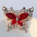 Crystal Clothing Accessories Butterfly Brooch Pins Rhinestone For Women|Girls