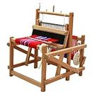 Weaving Loom Kit, DIY Wooden Hand-Knitting Weaving Machine, Foldable Creativity Weaving Frame Loom with Mixed Yarns, Multi-Craft Weaving Knitting Loom Kits for Adults Beginners