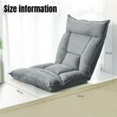 Adjustable Lazy Sofa Chair Tatami Folding Floor Chair Gaming Padded Recliner