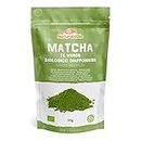 Tè Verde Matcha Biologico in Polvere [ GRADO PREMIUM ] da 50 grammi. The Matcha Prodotto in Giappone Uji, Kyoto. Ideale da Bere, per i Dolci, Frullati, Tè freddo, nel Latte e come ingrediente.