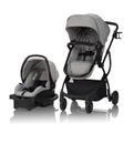 Single Baby Stroller 3 in 1 Travel System Child Safety Car Seat Infant Toddler