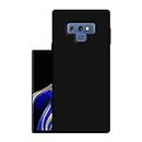HELLO ZONE Exclusive Matte Finish Soft Back Case Cover for Samsung Galaxy Note 9 - Black