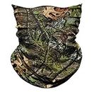 AXBXCX 2 Pack - Camouflage Print Seamless Neck Gaiter Bandana Face Shield Mask Headband Headwear Sweatband Wristband Scarf for Fishing Hiking Hunting Cycling Motorcycle Riding Skiing Outdoor Sport 051