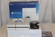 Sony PS4 Playstation 4 Slim 500 GB Glacier White bianco IMBALLO ORIGINALE + controller originale