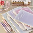 Gradient Color Loose Leaf Notebook Hand Account Book  School Office Supplies