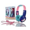 CherryBox Wired Headset Kids On Ear Headphones with 3.5mm Audio Jack & Volume Portable Cute Children Learning Headphone Compatible with Cellphones Computer MP3/4 Pad Tablet (Unicorn)