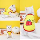 Puppy Vest Cat Clothes French Bulldog Accessories Dog T-shirts Pet Clothing‹