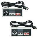 NES Mini Controller for NES Classic Edition and Nintendo Classic Mini Consoles,Retro Controller 10FT Length Cable of NES Controller,Nes Mini Console Controllers(2 Pack)
