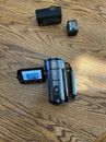 Canon VIXIA HF S100 Full HD 1080p AVCHD Flash Camcorder 10x W/ Extras Tested