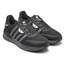 ASIAN Men's TARGET-02 Sports Running,Walking Shoes with Extra Max Cushion Technology | Memory Foam Insole Lace-Up Shoes for Men's & Boy's Black Grey