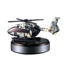 Solar Car Fragrance Diffuser Helicopter Aromatherapy Air Freshener Alloy Decor