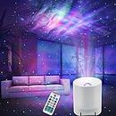 Galaxy Projector Star Projector, Northern Lights Projector with Remote Control, Adjustable Color, Brightness and Movement Speed, Night Light Projector for Kids, Adults, Bedroom, Living Room