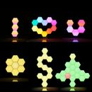 Smart Hexagon Light LED Panels Expansion Colors Changing Touch Lamp Replacement