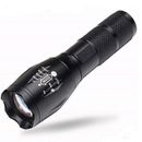 Super Bright Tactical LED Flashlight Zoomable Military Powerful Emergency Light
