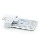 ACS ACR39U-N1 PocketMate II USB Smart Card Reader for Tachodisk National ID eID IC Contact Chip, Small Foldable (White)