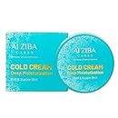 ALZIBA CARES Winter Cold Cream Deep Moisturization With Shea Butter, Vitamin E, Olive Oil, Argan Oil & Almond Oil For Moisturizing, Nourishing & Protection - 100 GM