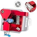 Redrex Dual Gear Ender 3 Extruder with Two Washers Metal Drive Feeder Upgrade Kit Compatible with Creality Ender 3 V2 Pro,Ender 3 Neo Series,CR10 3D Printer TPU Filament Supported(Motor Shaft>21.5mm)