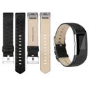 Leather Wristwatch Band Adjustable Replacement Sport Strap For Fitbit Charge 2