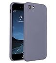 LOXXO® Microfiber Candy Case Compatible for iPhone 6 Plus /6S Plus (Lavender Grey)