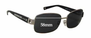 SFx Replacement Sunglass Lenses Fits Moschino Mo56001 - 58mm Wide