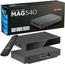 MAG 540 Linux 4K IPTV Set Top Box Internet TV IP Receiver Supporting HEVC 4K HDR 540 UHD MAG 540 UK Plug