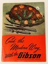 Libro de recetas Gibson 1950 automático de gama eléctrica cocinar a la manera moderna
